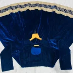DESIGNER VELVET EMBROIDERY WITH LACE WORK ANARKALI BOTTOM WITH DUPATTA FESTIVE WEAR WHOLESALE PRICE ETHNIC GARMENT (4)