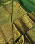 FANCY BANARASI SILK WEAVING WORK SAREE WITH UNSTITCHED BLOUSE FESTIVE WEAR WHOLESALE PRICE ETHNIC GARMENT (3)
