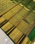 FANCY BANARASI SILK WEAVING WORK SAREE WITH UNSTITCHED BLOUSE FESTIVE WEAR WHOLESALE PRICE ETHNIC GARMENT (3)
