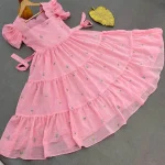 FANCY COTTON EMBROIDERY WORK ONE PIECE DAILY WEAR WHOLESALE PRICE ETHNIC GARMENT (6)