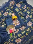 FANCY COTTON LINEN DIGITAL PRINT AND KHATLI WOK CUT WORK BORDER WITH ARCO WORK SAREE WITH UNSTITCHED BLOUSE FESTIVE WEAR WHOLESALE PRICE ETHNIC GARMENT (2).webp