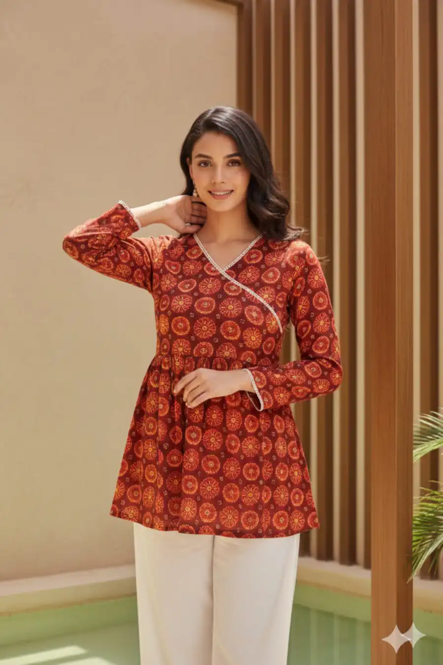 FANCY DELTA SILK DIGITAL PRINT WORK ONLY TOP FASTIVE WEAR WHOLESALE PRICE ETHNIC GARMENT (2)