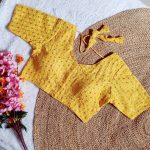 FANCY GEORGETTE SEQUENCE WORK STITCHED BLOUSE WEDDING WEAR WHOLESALE PRICE ETHNIC GARMENT (1)