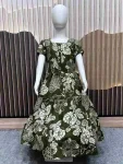 FANCY RAYON ALL-OVER PRINT KID’S DRESS FESTIVE WEAR WHOLESALE PRICE ETHNIC GARMENT (7)