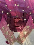 FASHIONABLE CHINON SILK THREAD WITH SEQUNCE WORK GOWN BOTTOM WITH DUPATTA FESTIVE WEAR WHOLESALE PRICE ETHNIC GARMENT (4)