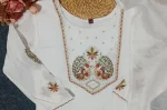 MODERN COTTON SEQUENCE EMBROIDERY WORK TOP BOTTOM WITH DUPATTA FESTIVE WEAR WHOLESALE PRICE ETHNIC GARMENT (3)