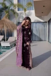 MODERN ICE VELVET ZARI EMBROIDERY WORK TOP PALAZZO WITH DUPATTA FESTIVE WEAR WHOLESALE PRICE ETHNIC GARMENT (22)