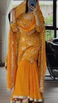 MODERN NATURAL CREPE SEQUENCE EMBROIDERY WORK TOP SHARARA WITH DUPATTA FESTIVE WEAR WHOLESALE PRICE ETHNIC GARMENT (1)