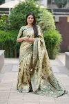 MODERN SOFT SILK NYLON ZARI WAVING WITH MEENA KARI BORDER , 3D PALLU WORK SAREE WITH UNSTITCHED BLOUSE FESTIVE WEAR WHOLESALE PRICE ETHNIC GARMENT (6).jpg.webp