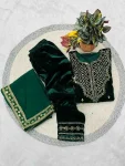 MODERN VELVET JARI THREAD WITH DORI & 5 MM SEQUENCE EMBROIDERY WORK TOP BOTTOM WITH DUPATTA FESTIVE WEAR WHOLESALE PRICE ETHNIC GARMENT (9)