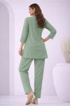 NEW ARRIVAL COTTON BLEND PLAIN CO-ORD SET DAILY WEAR WHOLESALE PRICE ETHNIC GARMENT (12)