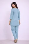 NEW ARRIVAL COTTON BLEND PLAIN CO-ORD SET DAILY WEAR WHOLESALE PRICE ETHNIC GARMENT (7)