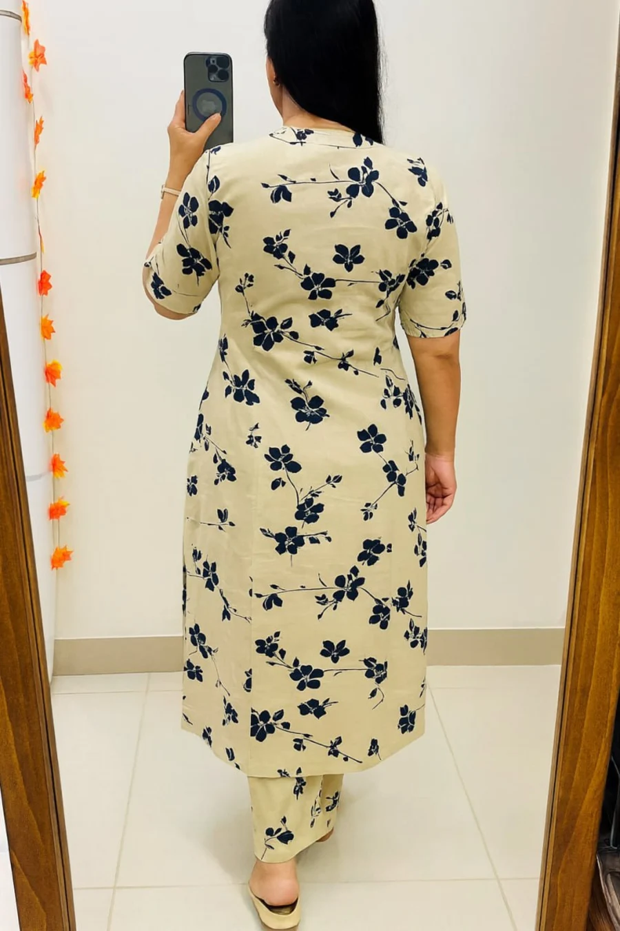 NEW ARRIVAL COTTON BLEND PRINTED WORK TOP BOTTOM SET DAILY WEAR WHOLESALE PRICE ETHNIC GARMENT (13)