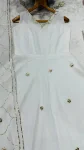 NEW ARRIVAL GEORGETTE RIBBON EMBROIDERY WORK WITH HAND WORK ANARKALI BOTTOM WOTH DUPATTA FESTIVE WEAR WHOLESALE PRICE ETHNIC GARMENT (3)
