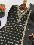 NEW ARRIVAL GMY SILK EMBROIDERY SEQUENCE WORK TOP PALAZZO WITH DUPATTA FESTIVE WEAR WHOLESALE PRICE ETHNIC GARMENT (2)