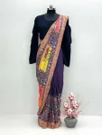 NEW ARRIVAL NATURAL SILK FANCY DIGITAL PRINT AND REAL MIRROR HAND WORK READY TO WEAR SAREE WITH ATTACHED BLOUSE FESTIVE WEAR WHOLESALE PRICE ETHNIC GARMENT (3).jpg.webp