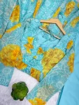 NEW ARRIVAL ORGANZA FLORAL PRINT WORK GOWN BOTTOM WITH DUPATTA FESTIVE WEAR WHOLESALE PRICE ETHNIC GARMENT (13)