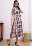 NEW ARRIVAL POLY RAYON DIGITAL PRINT WORK ONE PIECE DAILY WEAR WHOLESALE PRICE ETHNIC GARMENT (2)