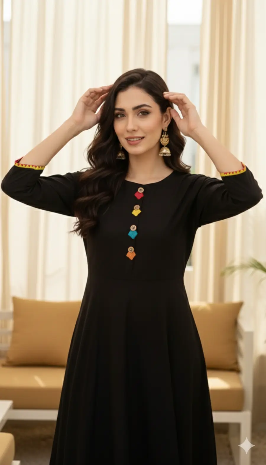 NEW ARRIVAL RAYON PLAIN KURTI DAILY WEAR WHOLESALE PRICE ETHNIC GARMENT (3)