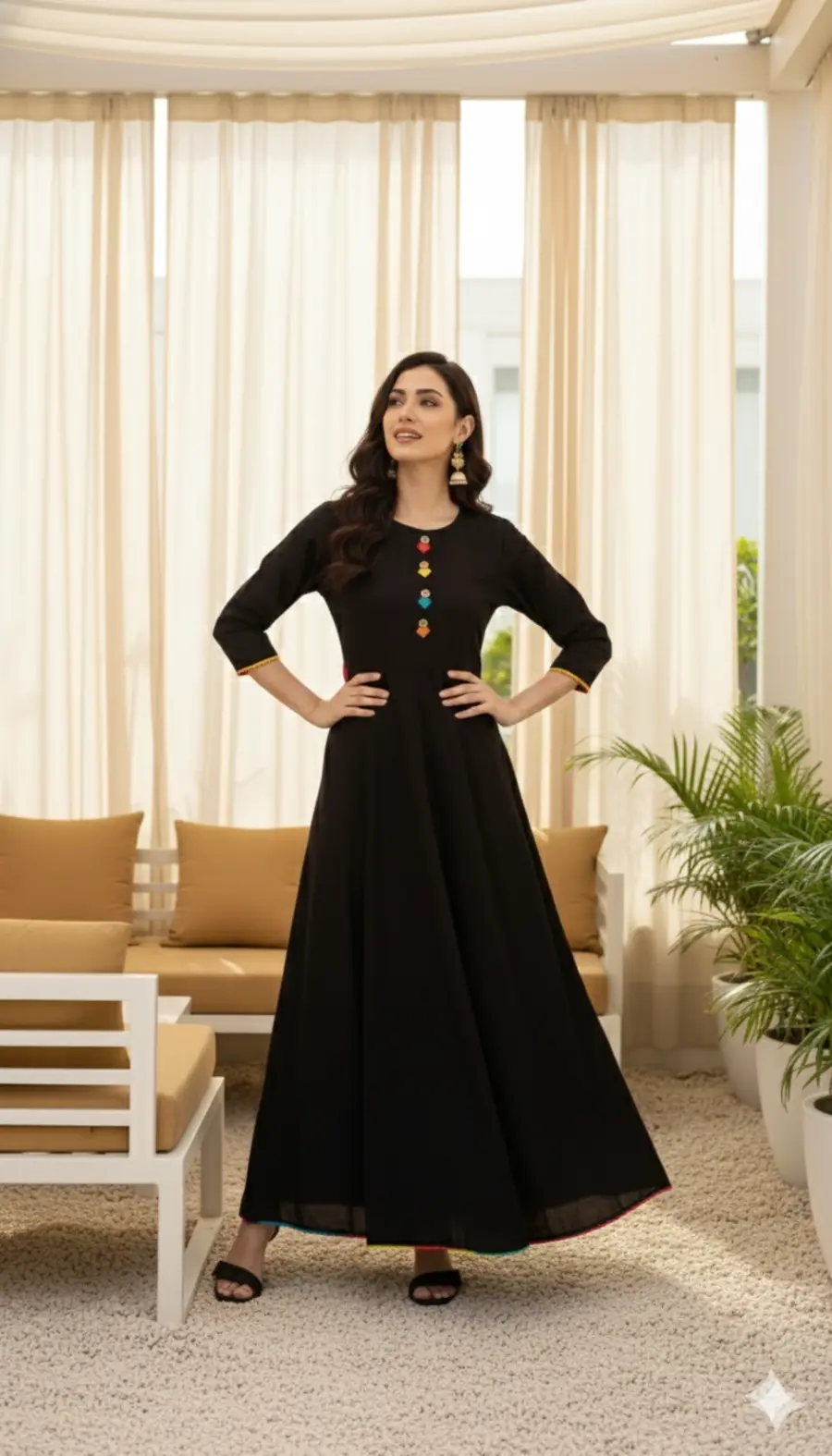 NEW ARRIVAL RAYON PLAIN KURTI DAILY WEAR WHOLESALE PRICE ETHNIC GARMENT (6)