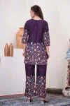 RICH LOOK COTTON PRINT WORK CO-ORD SET DAILY WEAR WHOLESALE PRICE ETHNIC GARMENT (26)