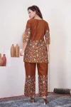 RICH LOOK COTTON PRINT WORK CO-ORD SET DAILY WEAR WHOLESALE PRICE ETHNIC GARMENT (2)