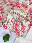 RICH LOOK MUSLIN FLORAL PRINT WORK GOWN BOTTOM WITH DUPATTA PARTY WEAR WHOLESALE PRICE ETHNIC GARMENT (4)