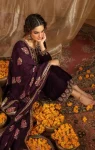 RICH LOOK VELVET SEQUENCE & ZARI EMBROIDERY WORK TOP PALAZZO WITH DUPATTA WEDDING WEAR WHOLESALE PRICE ETHNIC GARMENT (1)