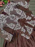 TRENDING CHINON SEQUENCE EMBROIDERY WORK KOTI WITH LEHENGA SAREE PARTY WEAR WHOLESALE PRICE ETHNIC GARMENT (2)