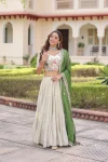 13MODERN COSMOS SILK STANDARD FRILL STITCHING LEHENGA WITH MULTI THREAD EMBROIDERY ZARI CODING SEQUENCE WORK CHOLI AND DUPATTA WEDDING WEAR WHOLESALE PRICE ETHNIC GARMENT (85).webp
