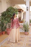 14FANCY COSMOS WEAVING JACQUARD TOP LEHENGA SET WEDDING WEAR WHOLESALE PRICE ETHNIC GARMENT (11)