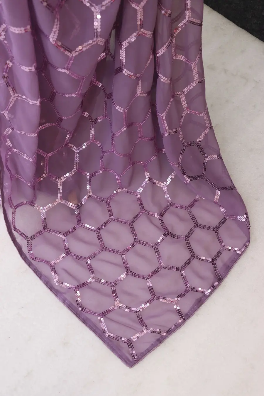 16FANCY GEORGETTE SILK SEQUENCE WORK WITH PIPING BORDER WORK SAREE WITH UNSTITCHED BLOUSE WEDDING WEAR WHOLESALE PRICE ETHNIC GARMENT (8)