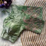 1DESIGNER ZC MULTI SEQUENCE WORK STITCHED BLOUSE WEDDING WEAR WHOLESALE PRICE ETHNIC GARMENT (6)