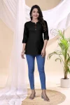 1FANCY TESLA COTTON FRONT SIDE BUTTON WORK ONLY TOP DAILY WEAR WHOLESALE PRICE ETHNIC GARMENT (5)