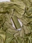 1RICH LOOK GMY CHIFFON SILK SEQUENCE WORK SAREE WITH UNSTITCHED BLOUSE WEDDING WEAR WHOLESALE PRICE ETHNIC GARMENT (8)