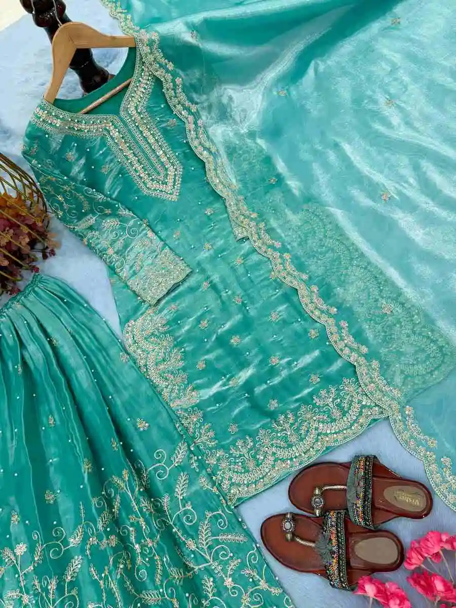 1RICH LOOK JIMMY CHOO EMBROIDERY 3MM SEQUENCE & CODING DORI WORK WITH MOTI HAND WORK TOP PALAZZO WITH DUPATTA FESTIVE WEAR WHOLESALE PRICE ETHNIC GARMENT (20).jpg.webp