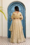 2DESIGNER BUTTERFLY NET SEQUENCE AND CODING EMBROIDERY WORK LEHENGA CHOLI WITH DUPATTA WEDDING WEAR WHOLESALE PRICE ETHNIC GARMENT (33)