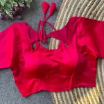 2RICH LOOK MALAI SATIN PLAIN STITCHED BLOUSE PARTY WEAR WHOLESALE PRICE ETHNIC GARMENT (7)