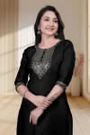2RICH LOOK TESLA COTTON EMBROIDERY WORK ONLY KURTI DAILY WEAR WHOLESALE PRICE ETHNIC GARMENT (6)