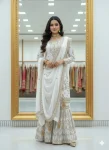 32LATEST CHINON EMBROIDERY CODING WORK TOP SHARARA WITH DUPATTA FESTIVE WEAR WHOLESALE PRICE ETHNIC GARMENT (8)