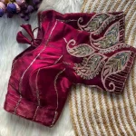 3DESIGNER ZC MULTI SEQUENCE WORK STITCHED BLOUSE WEDDING WEAR WHOLESALE PRICE ETHNIC GARMENT (8)