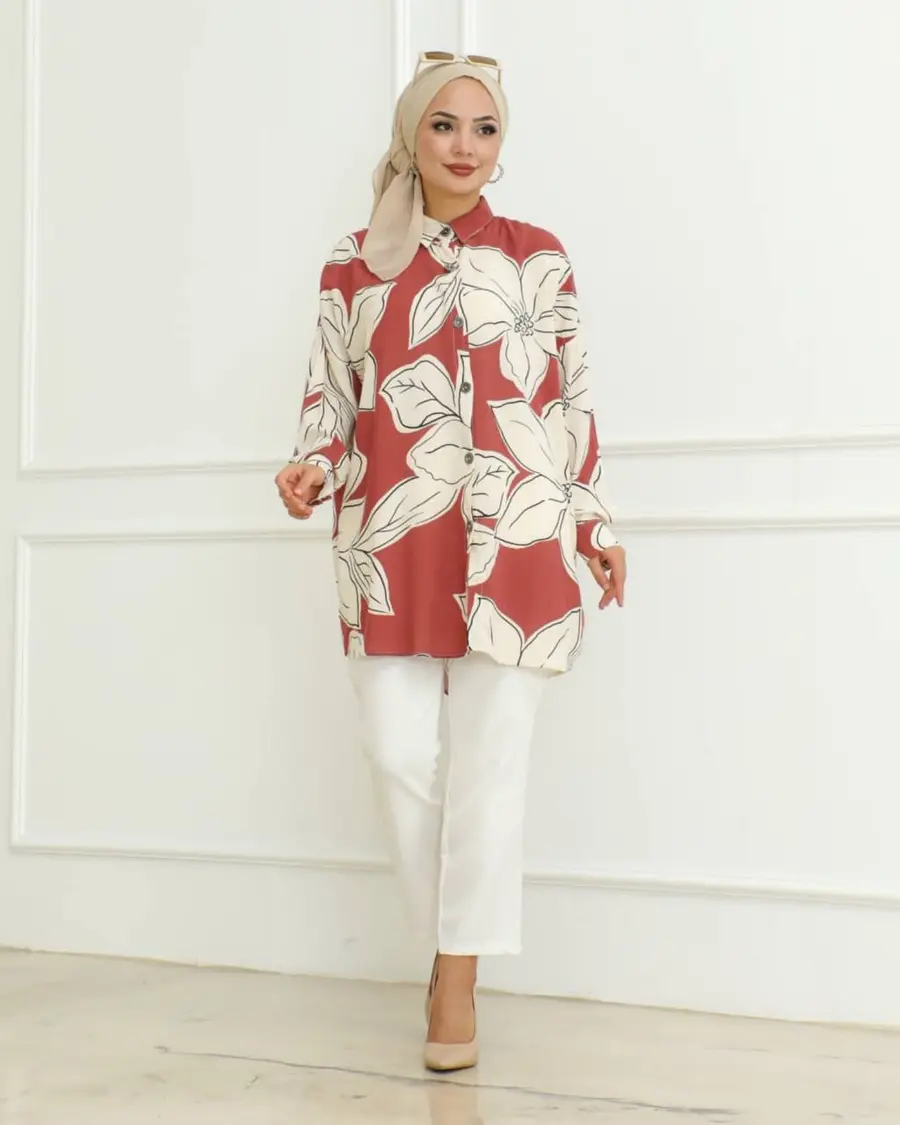 3FANCY RAYON DIGITAL PRINT WORK TOP PENT WITH CAP DAILY WEAR WHOLESALE PRICE ETHNIC GARMENT (6)