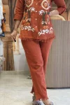 3RICH LOOK COTTON EMBROIDERY WORK CO-ORD SET FESTIVE WEAR WHOLESALE PRICE ETHNIC GARMENT (15)
