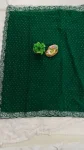 4LATEST GEORGETTE DIAMOND WORK SAREE WITH UNSTITCHED BLOUSE PARTY WEAR WHOLESALE PRICE ETHNIC GARMENT (11)