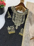 8DESIGNER JC SILK EMBROIDERY CODING DORI-SEQUENCE WORK WITH RIVET MOTI WORK TOP SHARARA WITH DUPATTA FESTIVE WEAR WHOLESALE PRICE ETHNIC GARMENT (26)