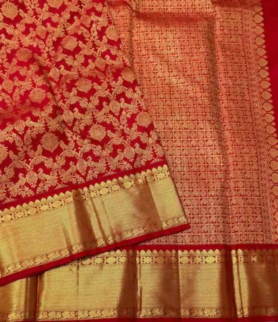 DESIGNER BANARASI SILK WEAVING WORK SAREE WITH UNSTITCHED BLOUSE FESTIVE WEAR WHOLESALE PRICE ETHNIC GARMENT (3)