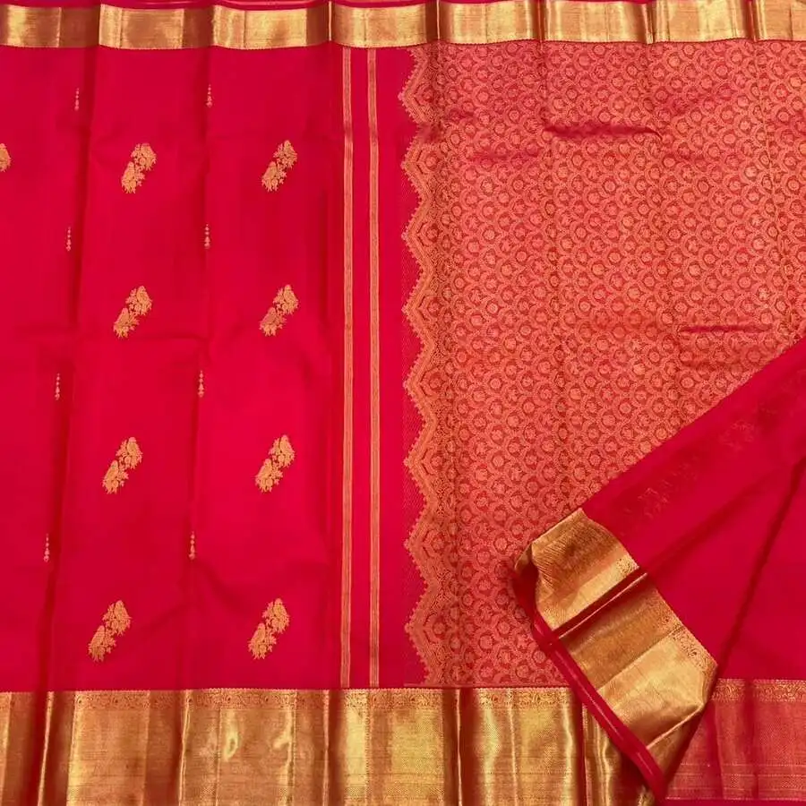 DESIGNER BANARASI SILK WEAVING WORK SAREE WITH UNSTITCHED BLOUSE FESTIVE WEAR WHOLESALE PRICE ETHNIC GARMENT (8)