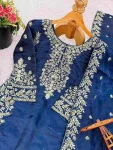 DESIGNER GMY SILK EMBROIDERY SEQUENCE WORK TOP PALAZZO WITH DUPATTA FESTIVE WEAR WHOLESALE PRICE ETHNIC GARMENT (3)