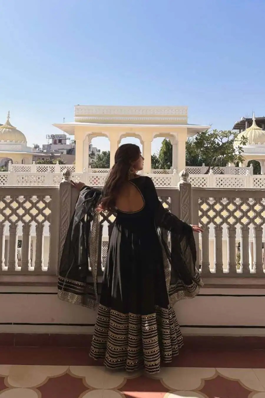 DESIGNER RAYON CODING EMBROIDERY SEQUENCE & THREAD WORK ANARAKALI BOTTOM WITH DUPATTA FESTIVE WEAR WHOLESALE PRICE ETHNIC GARMENT (6)