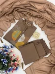 DESIGNER ROMAN EMBROIDERY WORK TOP BOTTOM WITH DUPATTA OFFICE WEAR WHOLESALE PRICE ETHNIC GARMENT (3)
